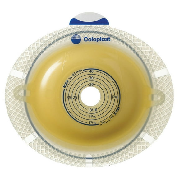 SenSura Flex Xpro Trim to Fit Ostomy Barrier Double Layer Adhesive 70 mm Flange 5 per Box 11308