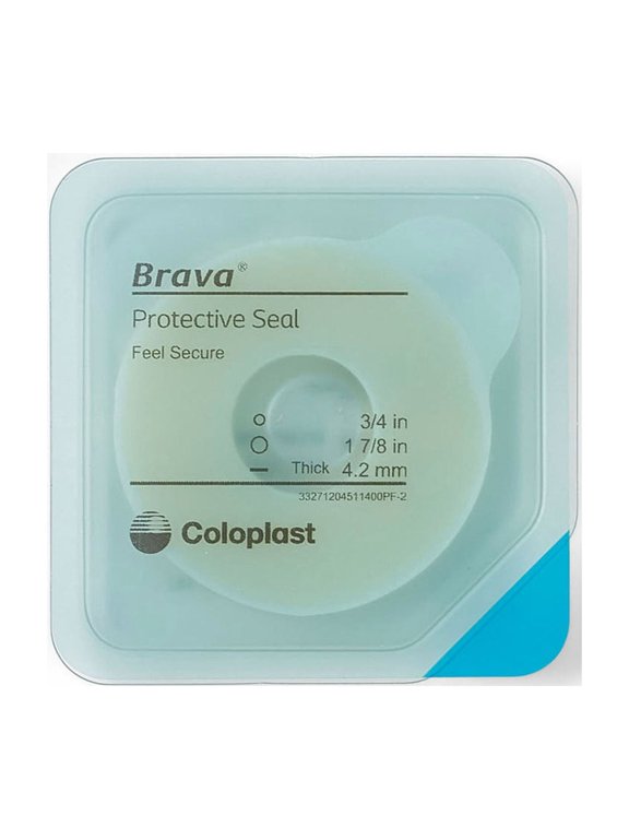 Brava Thick Moldable, Standard Wear Skin Barrier Ring Adhesive without Tape No Flange 10 per Box 12045