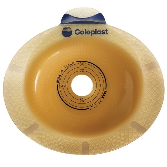 SenSura Precut, Standard Wear Ostomy Barrier Double Layer Adhesive 50 mm Flange 5 per Box 11023