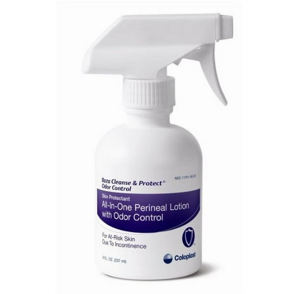 Coloplast Baza Cleanse & Protect All-In-One Perineal Lotion W/Odor Control 8Oz 7725
