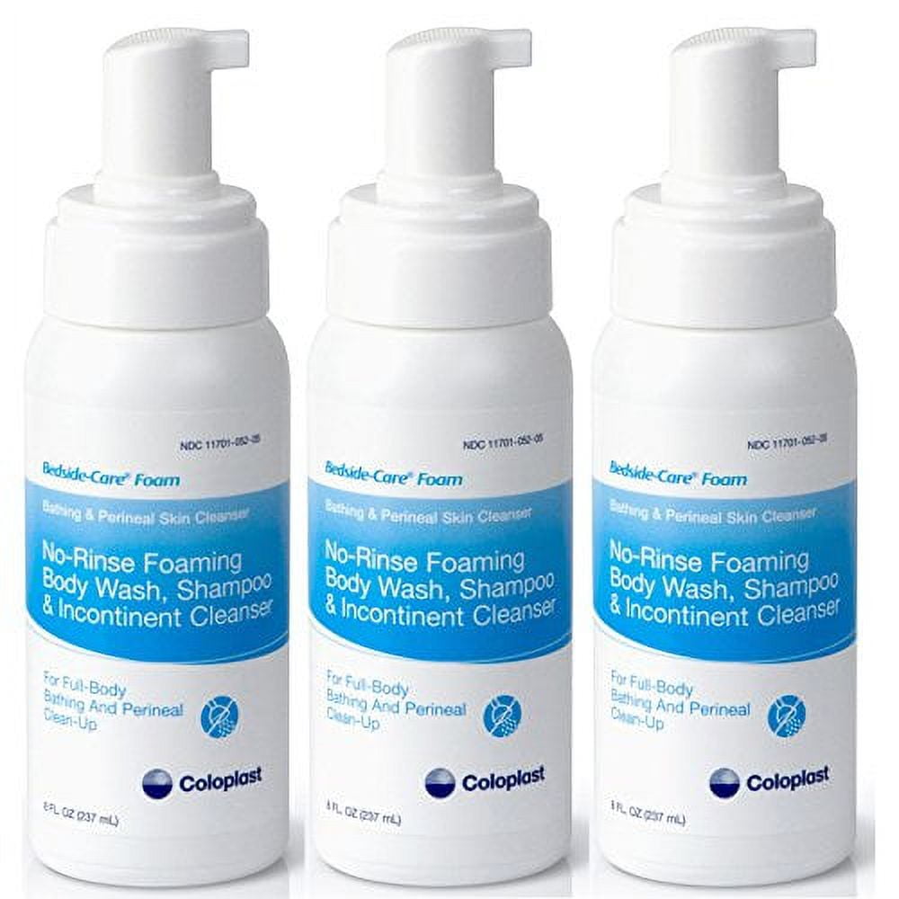 Coloplast Bedside Care NoRinse Bathing and Perineal Foaming Skin