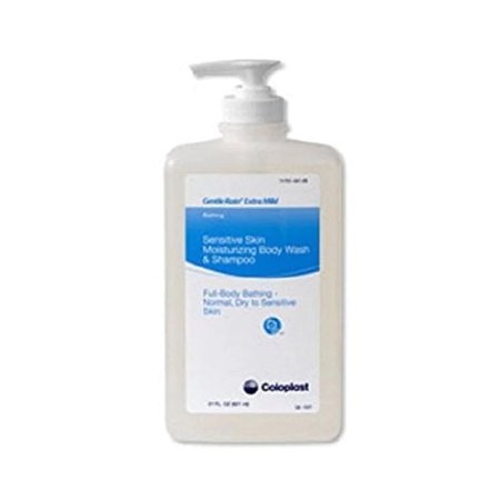 Coloplast Gentle Rain Extra Mild Shampoo Hair Body 21Oz Hypoallergenic 1/Ea 7233