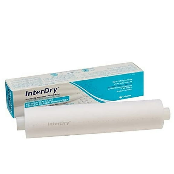 Coloplast InterDry Ag Textile with Antimicrobial Silver Complex, 10" x 12 ft. Roll
