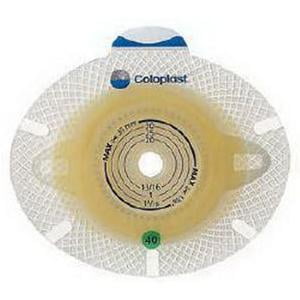 Coloplast SenSura Click Xpro Two-Piece Skin Barrier, 2'' Flange, 1-3/16” Stoma Box of 5