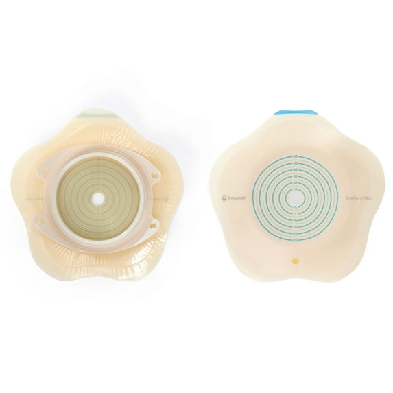 SenSura Mio Convex Flip Trim to Fit Ostomy Barrier Elastic Adhesive 70 mm Flange 5 per Box 18530