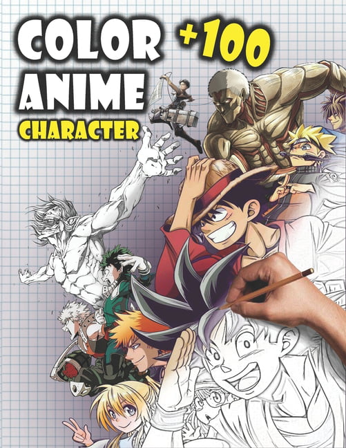Anime Characters Coloring Book to print and online
