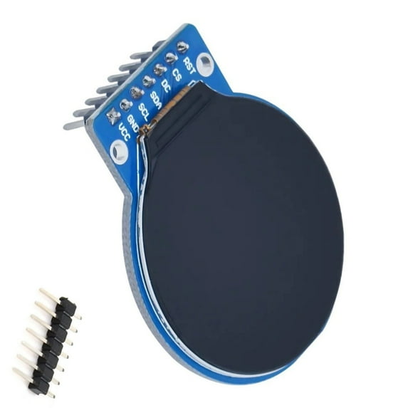 Color 240x240 LCD In 1.28 Size For Microcontroller Projects