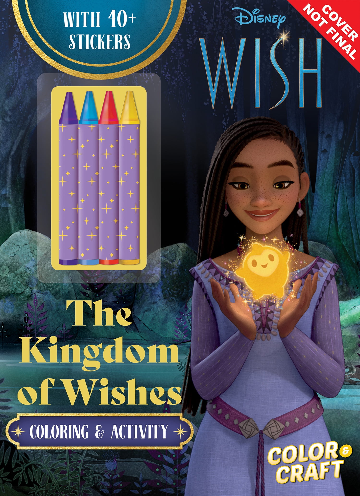 Grace Baranowski: Disney Wish: the Kingdom of Wishes Color and Craft, 48 pages (Paperback)