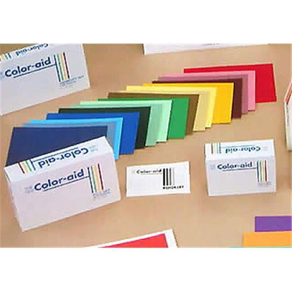 Color-Aid 6 X 9 In. Color Aid Paper, Sheets