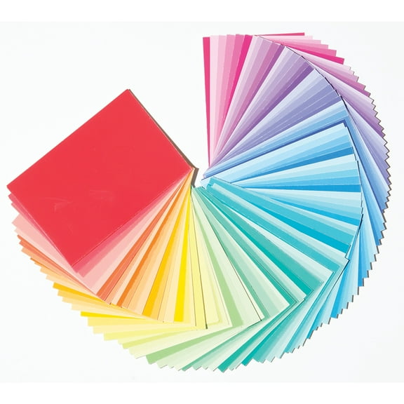 Color-Aid Colored Paper, Full Set, 3 in x 4.5 in