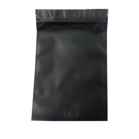 Color Aluminium Foil Reusable Zip Bag Flat Mylar Metallic Pouch 12x18cm 4.7x7"