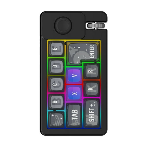 Color Backlits Mechanical Gaming Keyboard Hot Swappable Switches 3 Mode 2.4GHz Corded Customizable Macros Anti Ghosting Technology