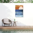 thumbnail image 1 of Color Bakery 'Beach Moonrise II' Outdoor All-Weather Wall Decor, 1 of 3