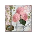 thumbnail image 1 of Color Bakery 'Chalet d'Ete Hydrangea' Canvas Art, 1 of 4