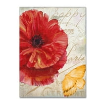 Color Bakery 'Red Poppy' Canvas Art