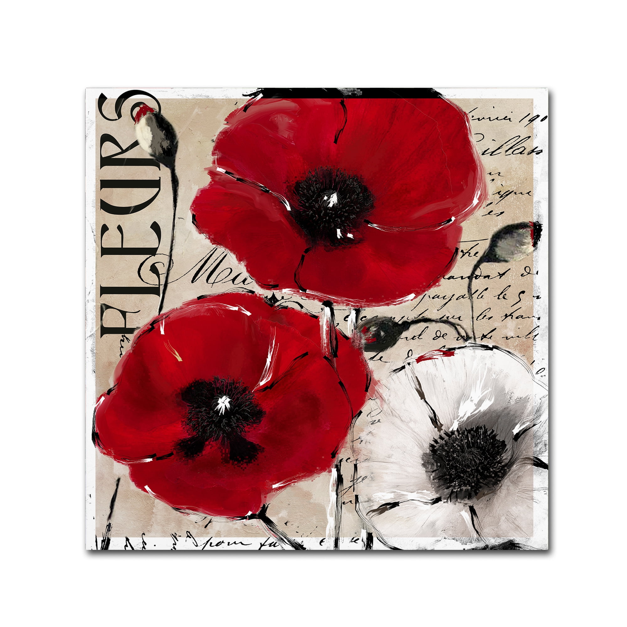 Color Bakery 'Rouge One' Canvas Art