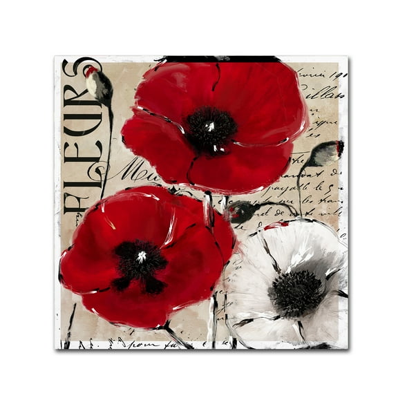 Color Bakery 'Rouge One' Canvas Art