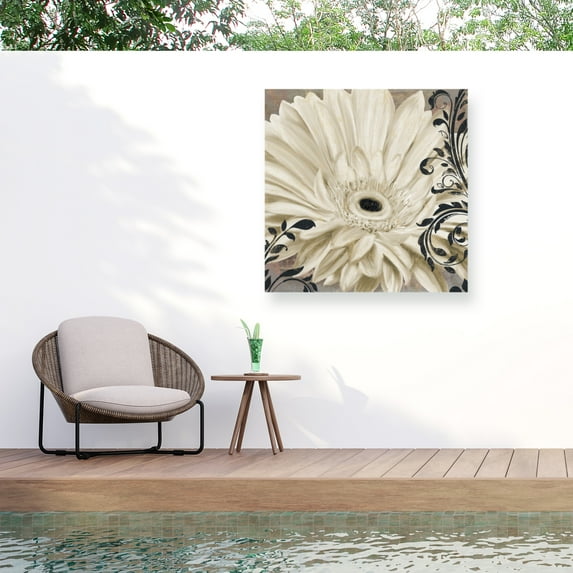 Color Bakery 'Winter White I' Outdoor All-Weather Wall Decor