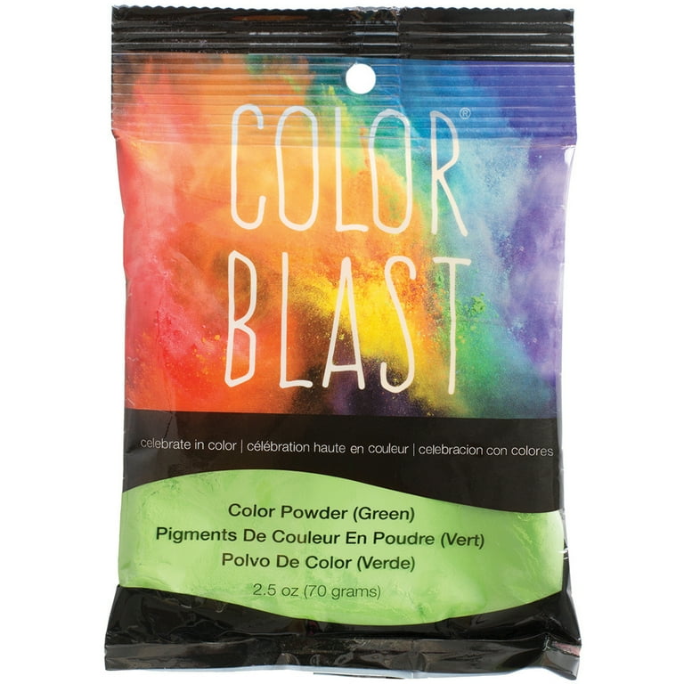 Color Blast Powder 2.5oz-Green - Walmart.com
