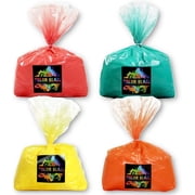Color Blaze Color Powder Bundle 5lbs Each 4 Colors Orange Yellow Red Teal