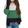 thumbnail image 1 of Color Block Children Autumn Winter Kids Knit Sweater, 1 of 3