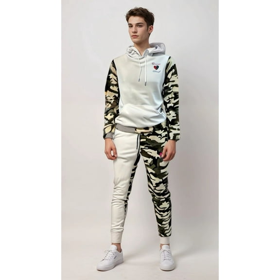 Color Block Fleece Sweatsuits (Men's)