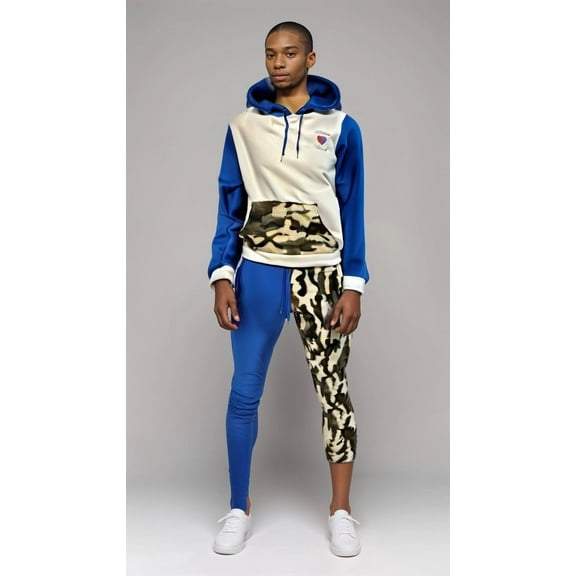 Color Block Fleece Sweatsuits (Men's)