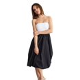 thumbnail image 1 of Color Block Pleated Strapless Balloon Skirt Maxi Dress, 1 of 5
