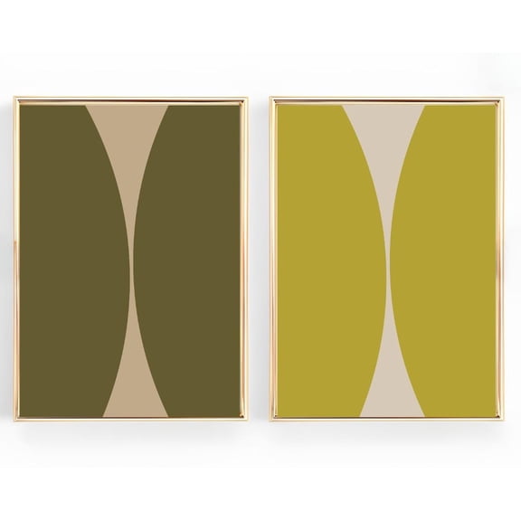 Color Block Printable Colorful Abstract Geometric Art Spring Decor V2 Set 2 Unframed Paper Print 8x12