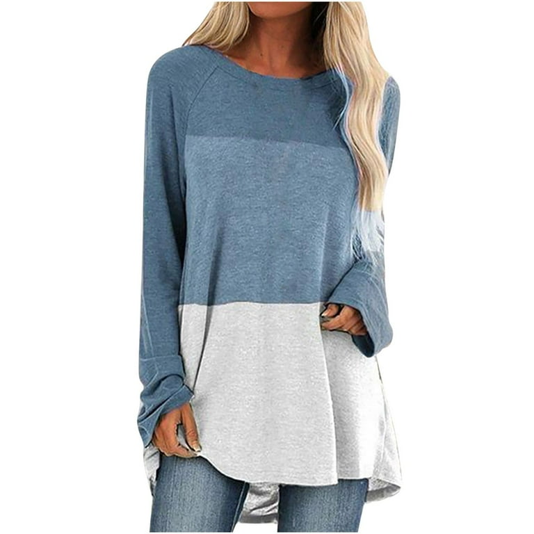 Modern casual printed color long sleeve sweatshirt discount