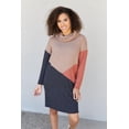 thumbnail image 1 of Color Block Sweater Dress, 1 of 11