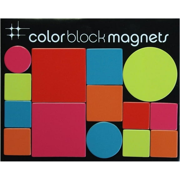 Color Blocks Magnets 14 Pack By Three By Three Seattle