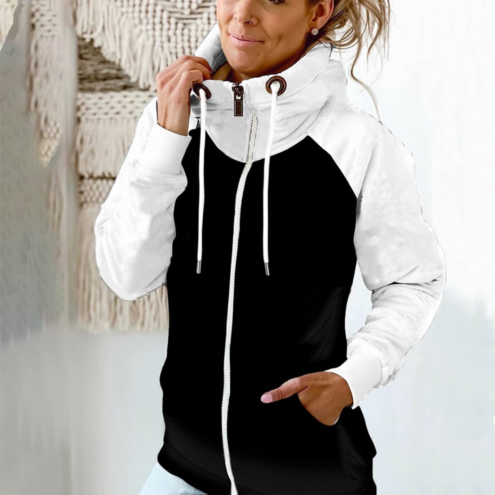 Drawstring casual hoodie on sale