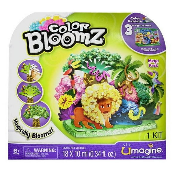 Color Bloomz Mega Pack  Assorted Vibrant Colors for Arts & Crafts, School Projects, DIY Activities, Creative Fun for Kids and Adults, Bulk Craft Supplies