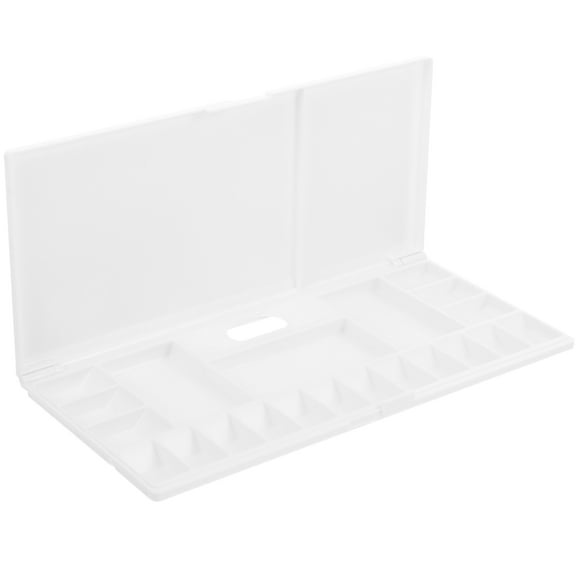 Color Box Art Painting Boxes Paint Mixing Palette Watercolor Palette with Lid Compartments Color Cases Travel