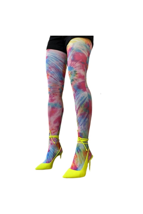 Color Burst Tights For Women Malka Chic