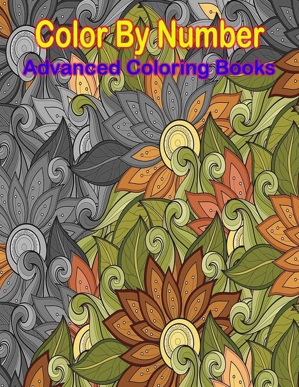 Color By Numbers Kids Ages 8-12: 50 Unique Color By Number Design for  drawing and coloring Stress Relieving Designs for Adults Relaxation  Creative hav (Paperback)