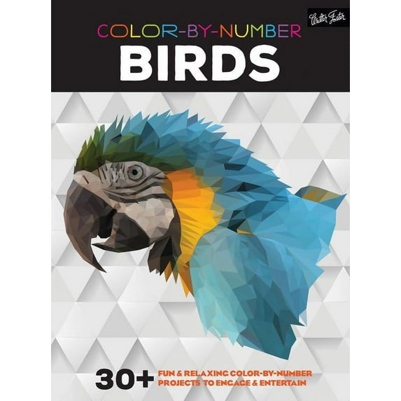 Walter Foster Color-by-Number Books