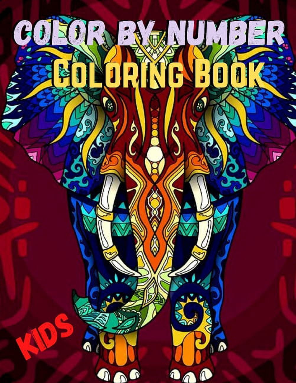 Color By Number Coloring Book Color Kids : Coloring Book For Kids Color ...