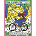 thumbnail image 1 of Color By Number Kids Coloring Book : A Jumbo Childrens Color By Number Coloring Book with 50 Large Pages (kids coloring books ages 4-8) (Paperback), 1 of 1