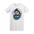 thumbnail image 1 of Color Captain Wave Beard Tee Men's -Image by Shutterstock, 1 of 2