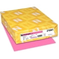 thumbnail image 1 of "Color Cardstock, 65 Lb, 8.5 X 11, Pulsar Pink, 250/pack | Bundle of 5 Packs", 1 of 5