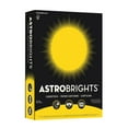 thumbnail image 1 of Astrobrights(R) Cover Stock, 8 1/2in. x 11in., 65 Lb, Solar Yellow, Pack Of 250 Sheets, 21738, 1 of 2