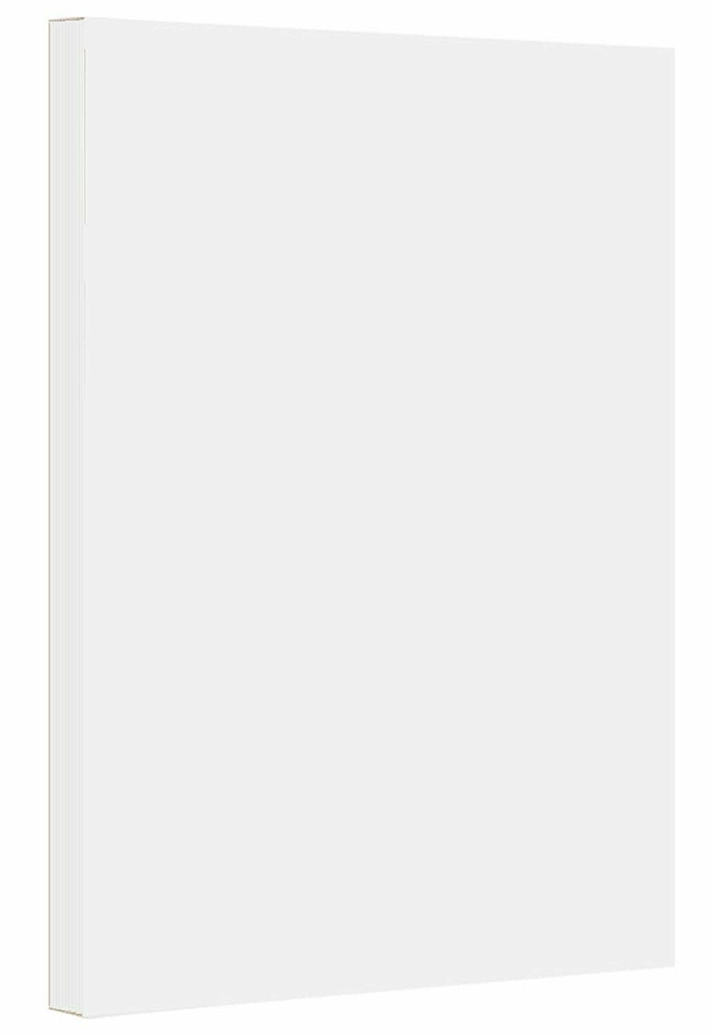 Color Cardstock Paper 67 Vellum Bristol, Sizes: 8.5 x 11 | 11 x 17 | 8.5 x 14 |1 Ream of 250 Sheets per Pack. (8.5 x 14, White)
