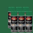 thumbnail image 1 of Color Care Multi-Surface Enamel Spray Paint and Rust Inhibitor, Dark Green, 12 fl oz, 6-Pack, 1 of 6