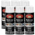 thumbnail image 1 of Color Care Multi-Surface Enamel Spray Paint and Rust Inhibitor, Gloss White, 12 fl oz, 6-Pack, 1 of 6