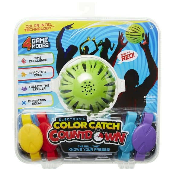 Color Catch Countdown - Electronic Ball, 4+ Players