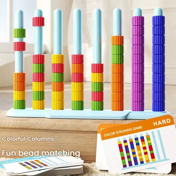 Color Challenge Matching Puzzle Game, Interactive Indoor Outdoor Game for Ages 8+