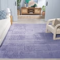 thumbnail image 1 of Safavieh Easy Care Crane Geometric Machine Washable Area Rug, Lilac, 8' x 10', 1 of 12