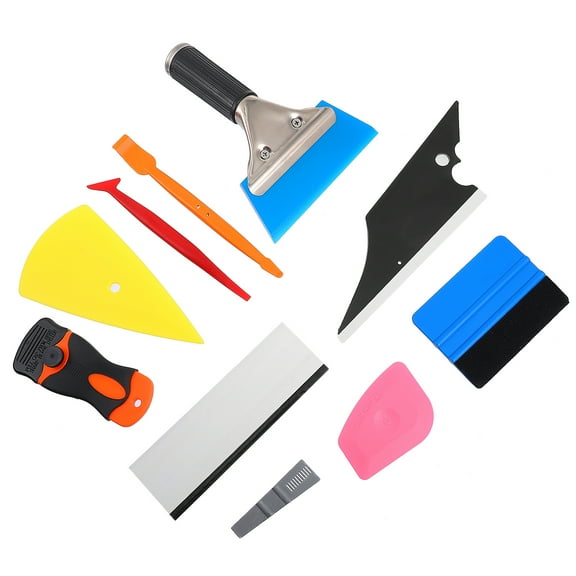 Color Changer Tool Car Supplies Tint Kit for Vehicle Window Tinting Tools Felt Invisible Solar Film Abs Films